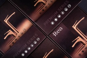 Baterie pentru baie PREMIUM Rea Joe Brush Gold High