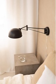 Aplică de perete neagră Portland – Markslöjd