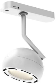 Spot LED directionabil pentru sina trifazata MAXLIGHT, HOSHI alb