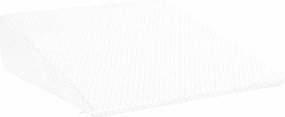 vidaXL Perna wedge Simplu Alb 69 x 64 x 19 cm Spumă cu Memorie
