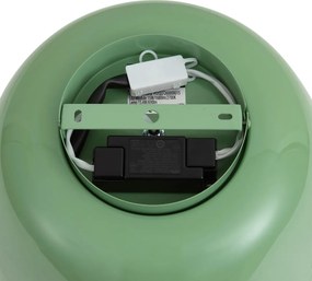 Plafonieră retro verde cu interior alb - Vera