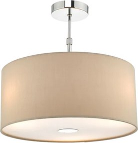 Där Lighting RON6529 - Lustră pe cablu RONDA 1xE27/60W/230V negru/bej