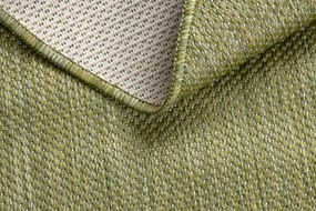 Covor SISAL SION cerc A5165A Melanj țesute plate verde