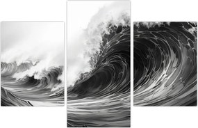 Tablou - Pictura valurilor (90x60 cm)