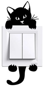 Autocolant de perete Ambiance Cute Catty