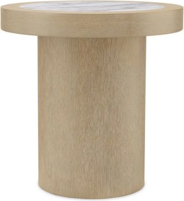 Masuta Design LUX, Marmura, Furnir Stejar, Presedio 50cm