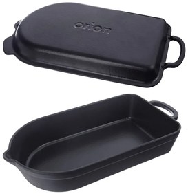 Tavă de copt din fontă 22x42,5 cm LITINA SMALT – Orion