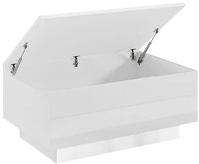 Măsuță cafea Nasonat 90 x 60 (marmură negru) (cu sp. depozitare). 1103745