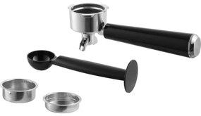 Sencor - Espressor manual cu portafiltru, 1350 W/230 V, negru/crom mat