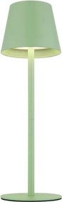 Globo 58488BG-LED Lampă de masă pentru exterior 3-în-1 VANNIE, dimmabilă cu comandă tactilă și reîncărcabilă, 3W/5V IP54 verde