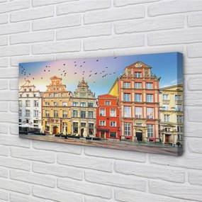 Tablouri canvas Gdańsk clădiri vechi oraș