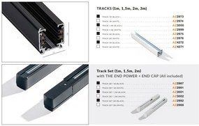 Sina trifazata alba TRACK ZZ 3m