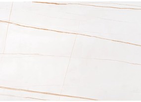 Masă de cafea Un 3 (marmură albă + auriu). 1092468