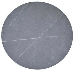 Masă de bucătărie Talia 90 cm, gri / negru