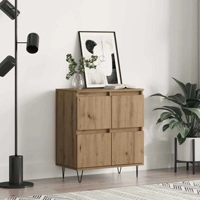 vidaXL Bufet cu depozitare cu ușă Maro 60 x 35 x 70 cm Lemn compozit