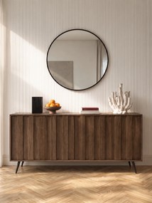 Comodă Flaro 183 cm cu iluminare - stejar Dunin