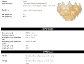 Candelabru, Lustra deosebita LUX design modern Ibiza