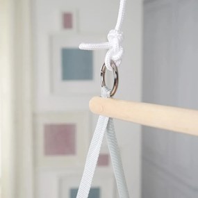 Pătuț leagăn gri 90x45 cm Safe asleep – Roba