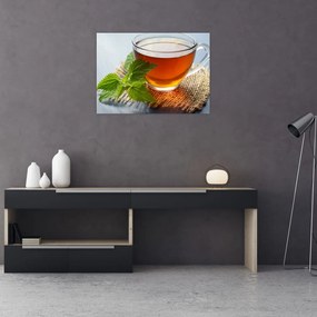 Tablou cu ceașca cu ceai (70x50 cm), în 40 de alte dimensiuni noi