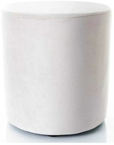 Taburet Caen B Velvet, gri deschis