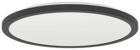 Plafonieră LED RGBW dimabilă de exterior Eglo 901464 ROVITO-Z 18,5W/230V d. 38,9 cm IP44 negru