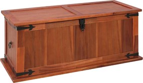 vidaXL Cufăr de depozitare, 90x45x40 cm, lemn masiv de acacia
