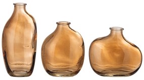 Vază portocalie din sticlă (înălțime 15,5 cm) Tilia – Bloomingville