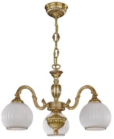 Candelabru din alama cu 3 brate design italian 9300