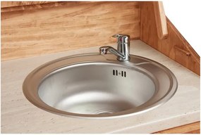 Mobila bucatarie  CHICINETA MICA, L130 60 H115 cm, lemn masiv