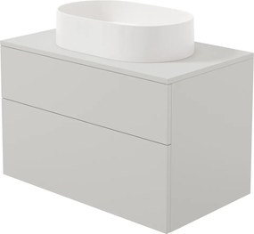 Prizma Mobilier de baie , cu chiuvetă din granit - 55x35 cm SDKB8SAU6S