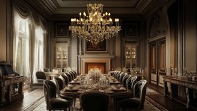 Candelabru Cristal Bohemia Exclusive 24 brate MARIA TEREZIA 75