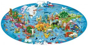 CUNOASTE SI EXPLOREAZA - PUZZLE PLANETA PAMANT (200 PIESE) - SASSI (978-88-303-5549-1)