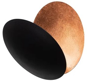 Aplică LED YOSMA LED/5W/230V 3000K negru/cupru