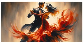 Tablou pasiune în ritmul tangoului