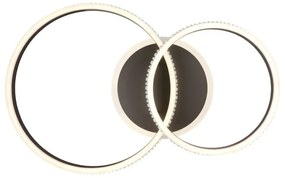 Plafoniera LED cu telecomanda design modern Grouni 64x40cm