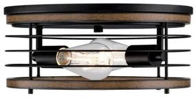 Plafonieră Westinghouse 61250 ACKTON 2xE27/60W/230V lemn recuperat