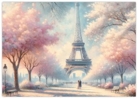 Tablou – Primăvară la Paris (70x50 cm)