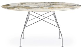 Masa de sufragerie GLOSSY XXL, varianta multipla - Kartell Culoare: Simfonie / Chrom