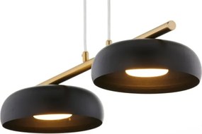 Lustru pe cablu OLAF 2xGX53/12W/230V negru/auriu