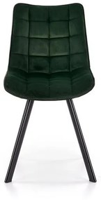 Set 6 scaune K332 velvet verde
