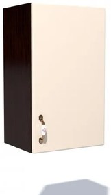 Corp superior 45 cu 1 usa Zebra MDF vanilie simplu