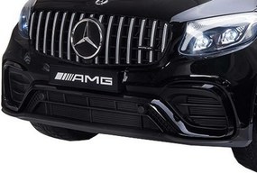 Masinuta Electrica cu acumulator pentru copii NOVOKIDS™ Mercedes GLC 63 AMG , Roti din Cauciuc EVA, 3-8 ani , usi cu deschidere , Baterie12V, 2