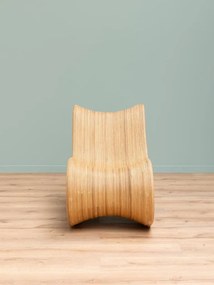 Fotoliu lounge din rattan, "Carica"