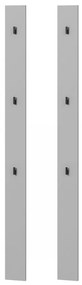 Set 2 cuier perete Semplo SM 05 (Gri) . 1105881