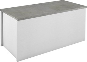 Lada Container alba 90/45/45 cm
