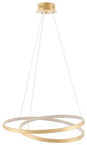 Lustră LED pe cablu Endon 72479 SCRIBBLE LED/31,5W/230V 3000K auriu