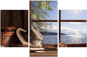 Tablou - Echipament de pescuit (90x60 cm)