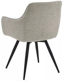 Scaun Ballo bej deschis/negru Brego31