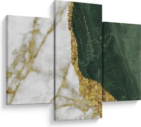 Tablou - Marmură verde N⁰3 (90x60 cm)