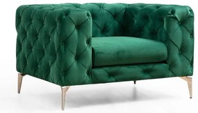 Fotoliu verde Como – Artie